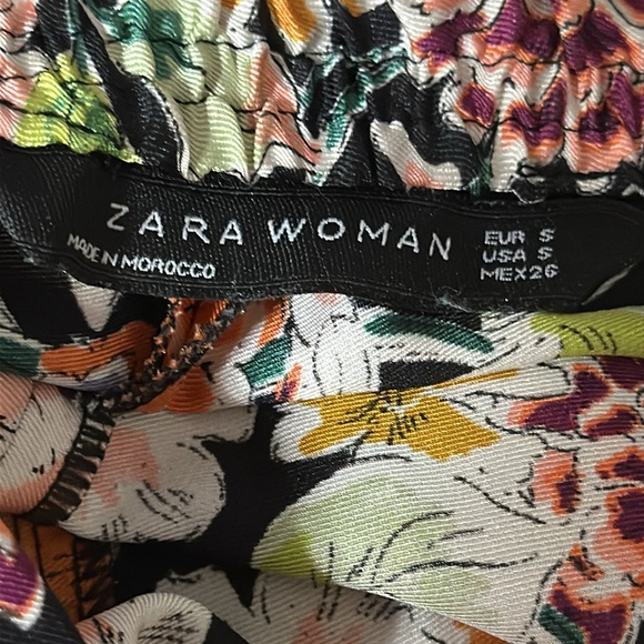 Zara Woman Silk like trousers Size S - Picture 6 of 7